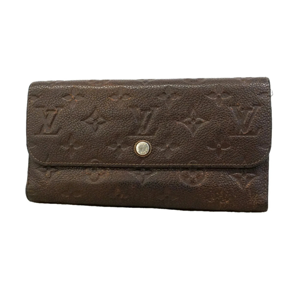 Louis Vuitton Tri-fold Long Wallet Monogram Empreinte Portefeuille Virtuose M...